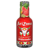 A bottle of Arizona - Watermelon Fruit Juice Cocktail - 500ml on a white background.
